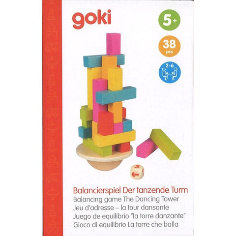 Goki- Jeu de Marbre Pagoda, 8653832, Multicolore, Grand 