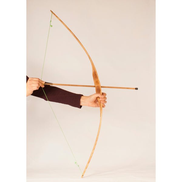 Handmade Wooden Bow and Arrows