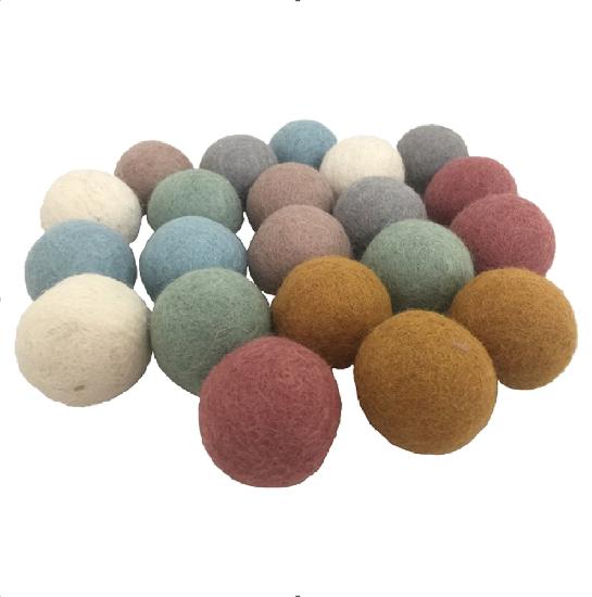 Earth Balls 5cm (49 pc) By Papoose Toys by Colours of Australia.