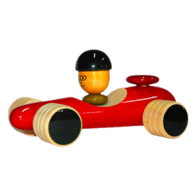 Handmade Wooden Vroom Wood Toy Race