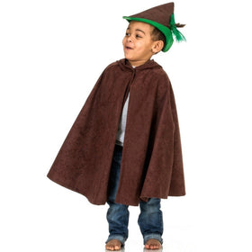 Fairy Finery Woodsman Suede Cloth Cape