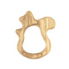 Organic Wooden Hand-carved Teether Squirrel Toy