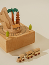 Wooden Music Box - Little Train