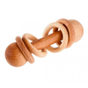 Handmade Baby Wooden Toy Rattle